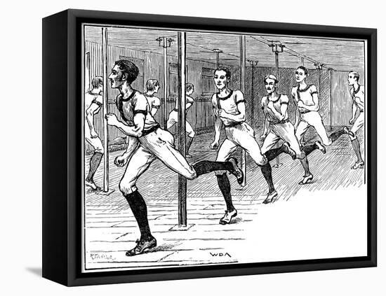 Ymca Gymnasium, Longacre, London, 1887-null-Framed Stretched Canvas