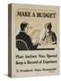 Ymca Make a Budget Poster-null-Stretched Canvas