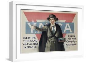 Ymca United War Work Campaign Poster-Neysa Mcmein-Framed Giclee Print