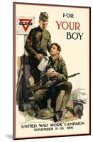 YMCA United War Work Campaign-null-Mounted Poster