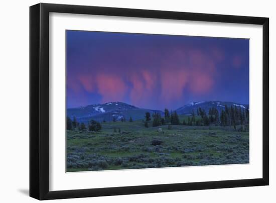 YNP Sunset-Galloimages Online-Framed Photographic Print