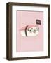 Yo! - Hannah Stephey Cartoon Dog Print-Hannah Stephey-Framed Art Print