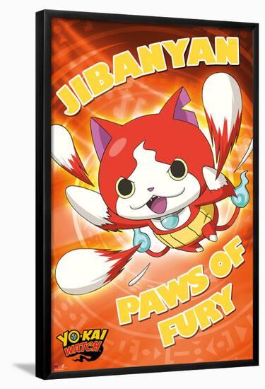 Yo-Kai Watch- Paws Of Fury-null-Framed Poster