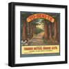 Yo-Se-Mite Oranges-null-Framed Art Print