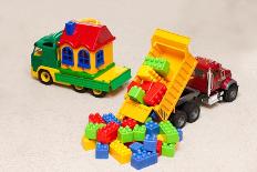 Truck Toys-yocamon-Stretched Canvas