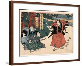 Yodanme-Utagawa Kuniyasu-Framed Giclee Print