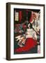 Yodo No Kimi, from the Series Essays by Yoshitoshi-Kunichika toyohara-Framed Giclee Print