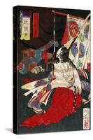 Yodo No Kimi, from the Series Essays by Yoshitoshi-Kunichika toyohara-Stretched Canvas