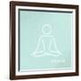 Yoga 1-Kimberly Allen-Framed Art Print