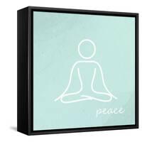 Yoga 1-Kimberly Allen-Framed Stretched Canvas