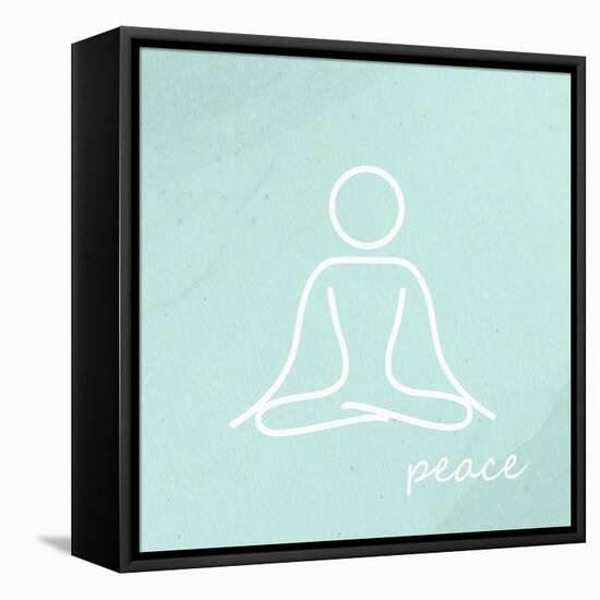 Yoga 1-Kimberly Allen-Framed Stretched Canvas