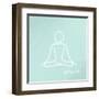 Yoga 1-Kimberly Allen-Framed Art Print