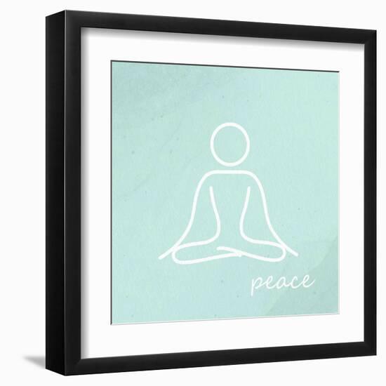Yoga 1-Kimberly Allen-Framed Art Print