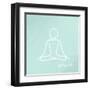 Yoga 1-Kimberly Allen-Framed Art Print