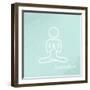 Yoga 3-Kimberly Allen-Framed Art Print