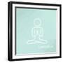 Yoga 3-Kimberly Allen-Framed Art Print