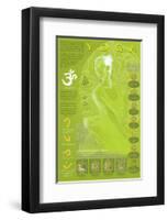 Yoga and Its Symbols-null-Framed Premium Giclee Print