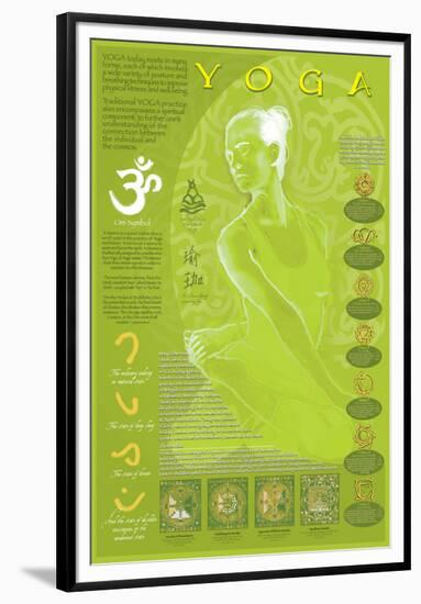 Yoga and Its Symbols-null-Framed Premium Giclee Print