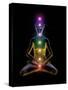 Yoga And the Chakras-Jose Antonio-Stretched Canvas