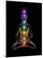 Yoga And the Chakras-Jose Antonio-Mounted Photographic Print