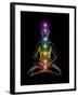 Yoga And the Chakras-Jose Antonio-Framed Photographic Print