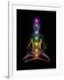 Yoga And the Chakras-Jose Antonio-Framed Photographic Print