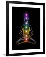 Yoga And the Chakras-Jose Antonio-Framed Photographic Print