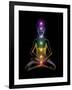 Yoga And the Chakras-Jose Antonio-Framed Photographic Print