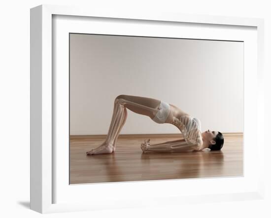 Yoga, Artwork-SCIEPRO-Framed Photographic Print