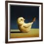 Yoga Chick Boat Pose-Lucia Heffernan-Framed Art Print