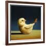 Yoga Chick Boat Pose-Lucia Heffernan-Framed Art Print