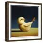 Yoga Chick Boat Pose-Lucia Heffernan-Framed Art Print