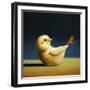 Yoga Chick Boat Pose-Lucia Heffernan-Framed Art Print