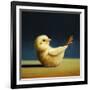 Yoga Chick Boat Pose-Lucia Heffernan-Framed Premium Giclee Print