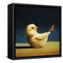 Yoga Chick Boat Pose-Lucia Heffernan-Framed Stretched Canvas