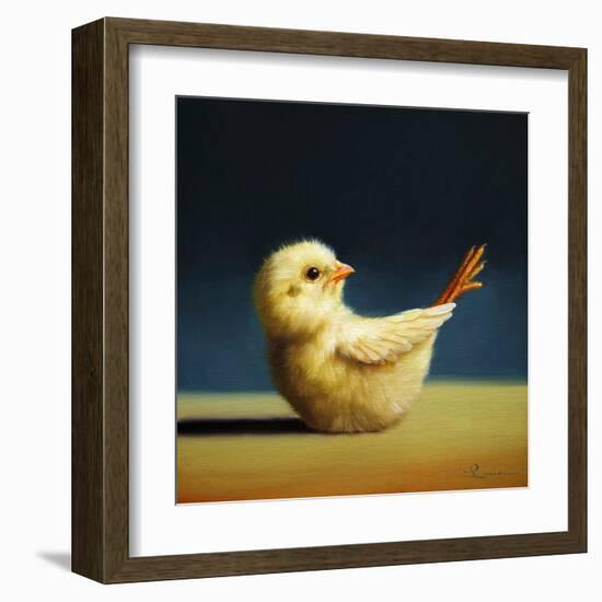 Yoga Chick Boat Pose-Lucia Heffernan-Framed Art Print