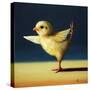 Yoga Chick Dancer Pose-Lucia Heffernan-Stretched Canvas