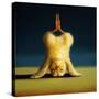 Yoga Chick Lotus Headstand-Lucia Heffernan-Stretched Canvas