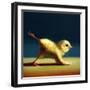 Yoga Chick Mule Kick-Lucia Heffernan-Framed Art Print