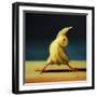 Yoga Chick Reverse Warrior-Lucia Heffernan-Framed Art Print