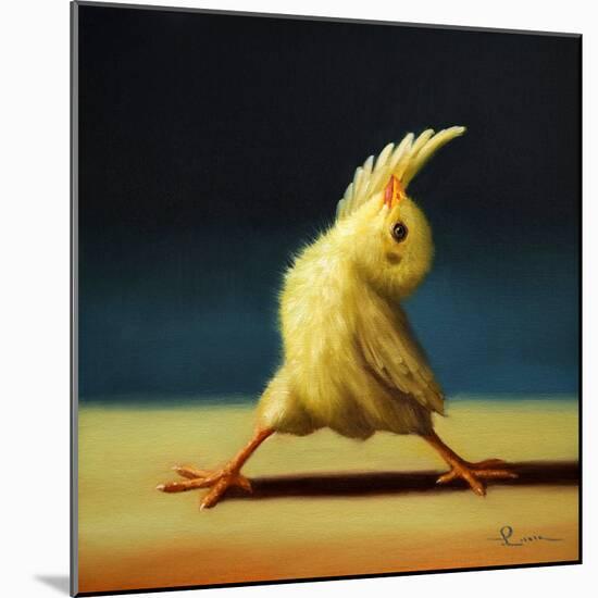 Yoga Chick Reverse Warrior-Lucia Heffernan-Mounted Art Print