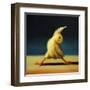 Yoga Chick Reverse Warrior-Lucia Heffernan-Framed Art Print