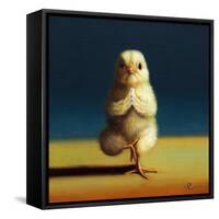 Yoga Chick Tree Pose-Lucia Heffernan-Framed Stretched Canvas