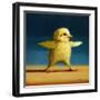 Yoga Chick Warrior Two-Lucia Heffernan-Framed Art Print