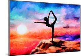 Yoga Dancer-P.D. Moreno-Mounted Art Print