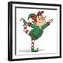 Yoga Elf 1-Marcus Prime-Framed Art Print