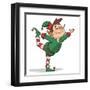 Yoga Elf 1-Marcus Prime-Framed Art Print