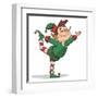 Yoga Elf 1-Marcus Prime-Framed Art Print