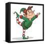 Yoga Elf 1-Marcus Prime-Framed Stretched Canvas