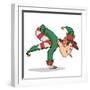 Yoga Elf 2-Marcus Prime-Framed Art Print
